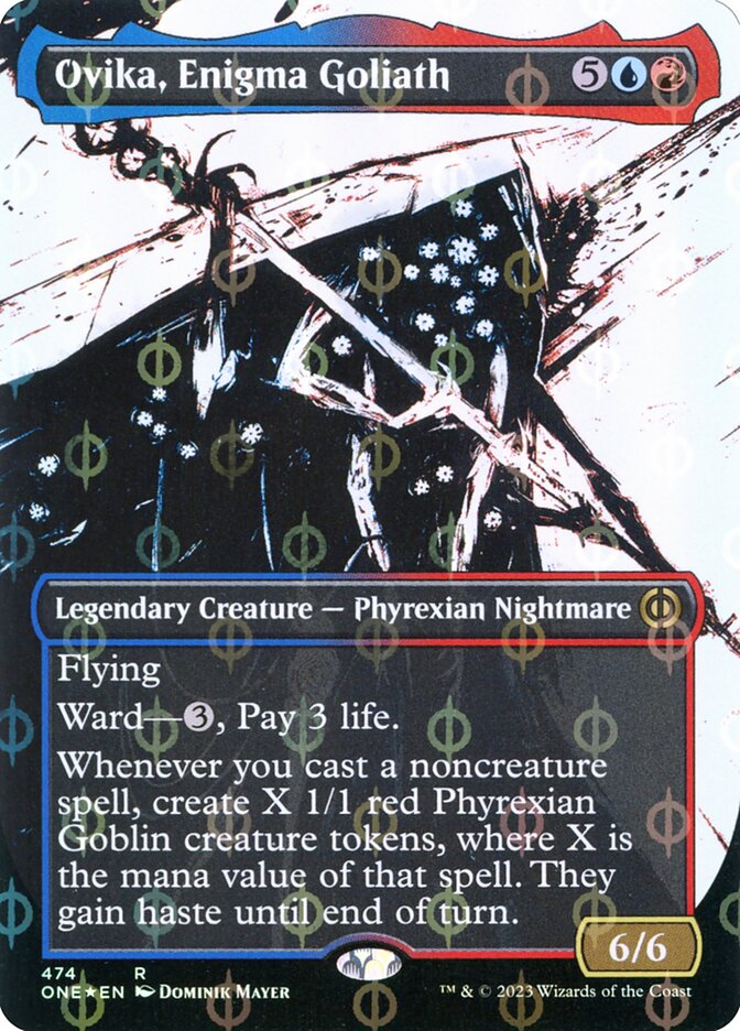 Magic the Gathering Card - Ovika, Enigma Goliath - MTG Circle