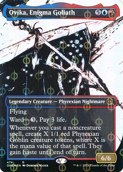 Magic the Gathering Card - Ovika, Enigma Goliath - MTG Circle
