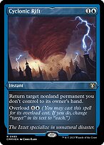 Magic the Gathering Card - Cyclonic Rift - MTG Circle