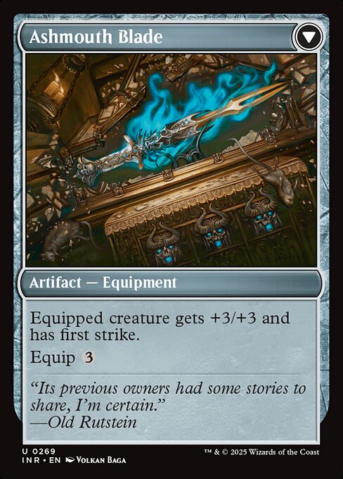 Magic the Gathering Card - Ashmouth Blade - MTG Circle