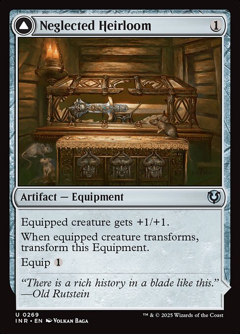 Magic the Gathering Card - Neglected Heirloom - MTG Circle