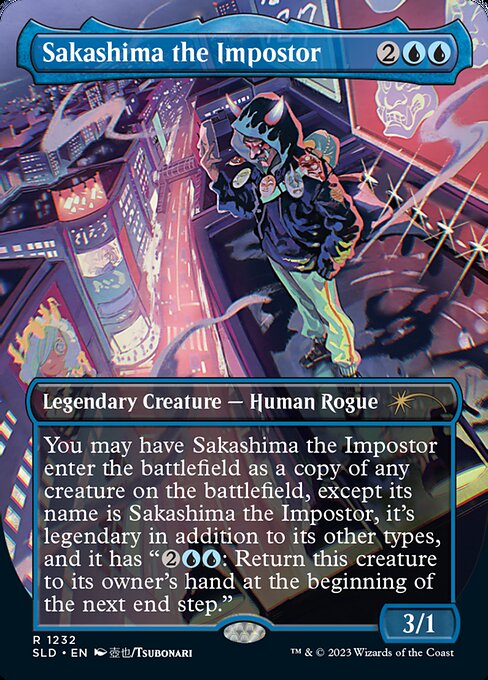 Magic the Gathering Card - Sakashima the Impostor - MTG Circle
