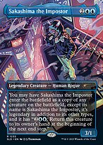 Magic the Gathering Card - Sakashima the Impostor - MTG Circle