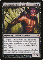 Magic the Gathering Card - Ob Nixilis, the Fallen - MTG Circle