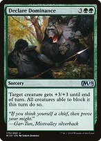Magic the Gathering Card - Declare Dominance - MTG Circle