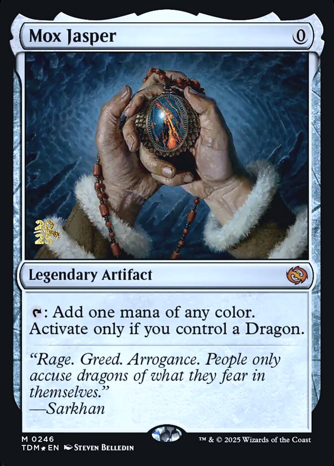 Magic the Gathering Card - Mox Jasper - MTG Circle