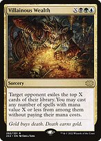 Magic the Gathering Card - Villainous Wealth - MTG Circle