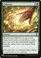 Magic the Gathering Card - Cultivate - MTG Circle