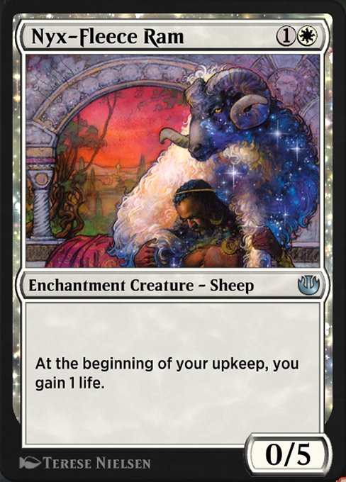 Magic the Gathering Card - Nyx-Fleece Ram - MTG Circle