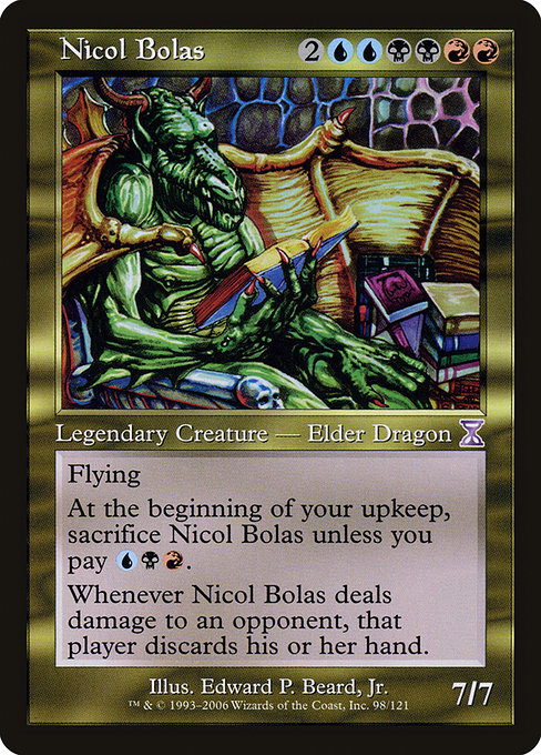 Magic the Gathering Card - Nicol Bolas - MTG Circle