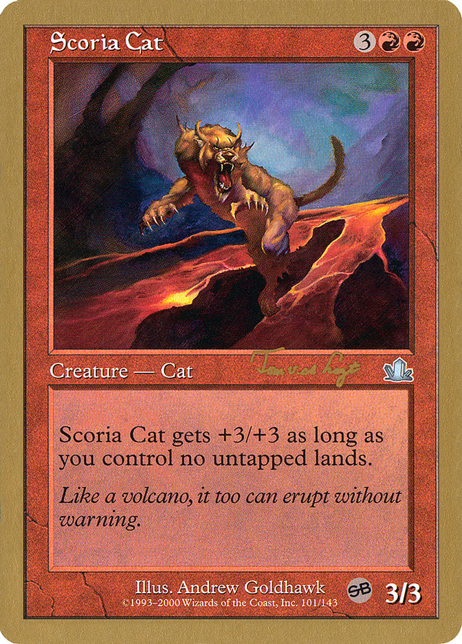 Magic the Gathering Card - Scoria Cat - MTG Circle