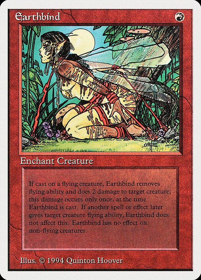 Magic the Gathering Card - Earthbind - MTG Circle