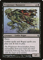 Magic the Gathering Card - Frogtosser Banneret - MTG Circle