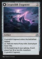 Magic the Gathering Card - Cryptolith Fragment // Aurora of Emrakul - MTG Circle