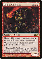 Magic the Gathering Card - Goblin Chieftain - MTG Circle