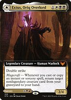 Magic the Gathering Card - Extus, Oriq Overlord // Awaken the Blood Avatar - MTG Circle