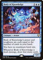Magic the Gathering Card - Body of Knowledge - MTG Circle