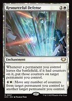 Magic the Gathering Card - Resourceful Defense - MTG Circle