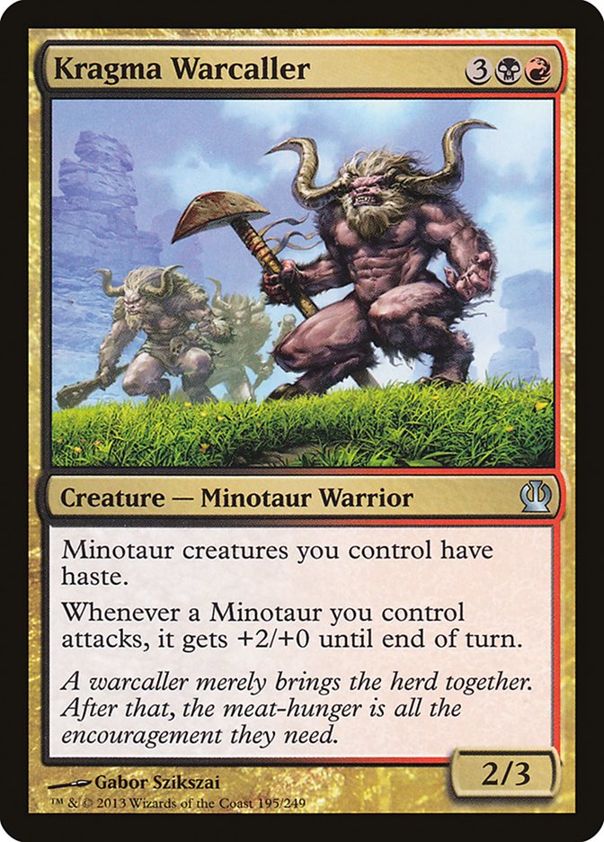 Magic the Gathering Card - Kragma Warcaller - MTG Circle
