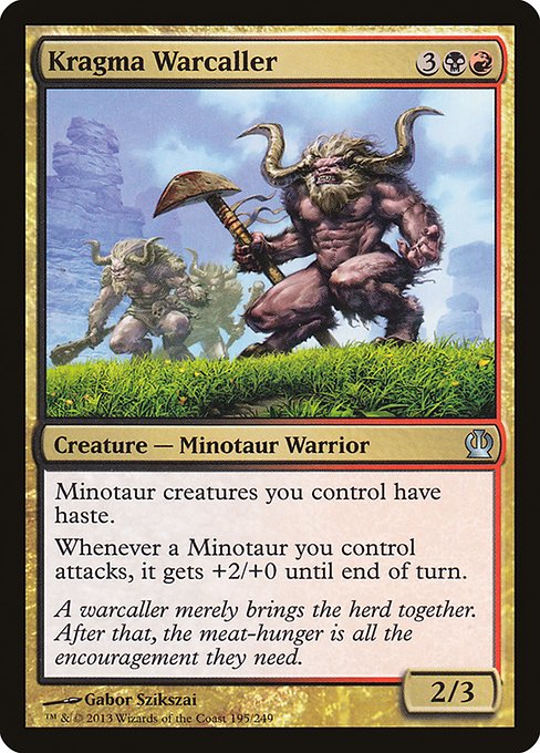 Magic the Gathering Card - Kragma Warcaller - MTG Circle