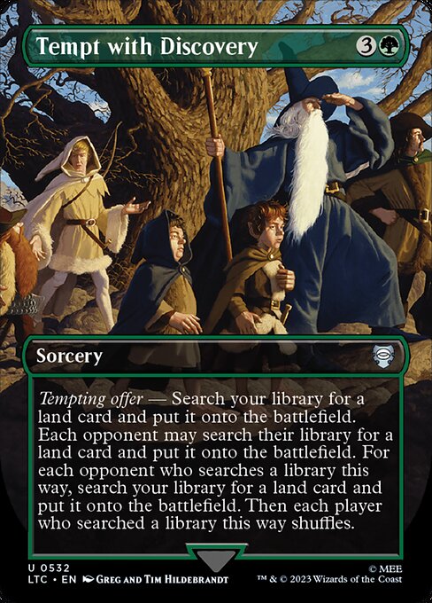 Magic the Gathering Card - Tempt with Discovery - MTG Circle