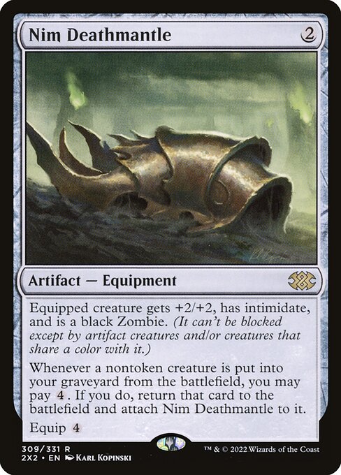 Magic the Gathering Card - Nim Deathmantle - MTG Circle