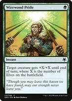 Magic the Gathering Card - Wirewood Pride - MTG Circle