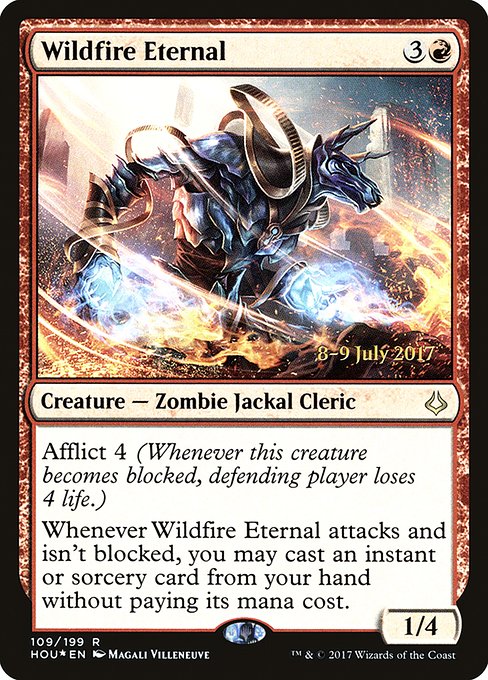 Magic the Gathering Card - Wildfire Eternal - MTG Circle