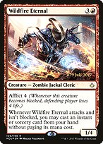 Magic the Gathering Card - Wildfire Eternal - MTG Circle
