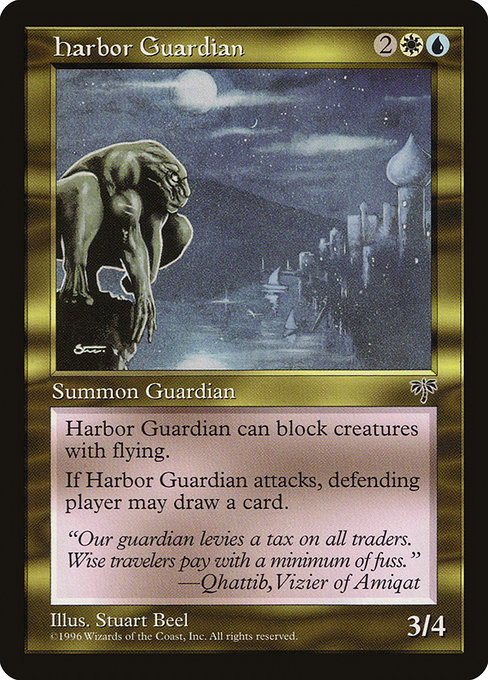 Magic the Gathering Card - Harbor Guardian - MTG Circle