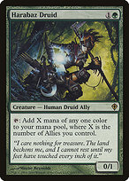 Magic the Gathering Card - Harabaz Druid - MTG Circle