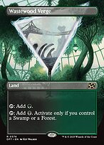 Magic the Gathering Card - Wastewood Verge - MTG Circle