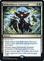 Magic the Gathering Card - Witherbloom Command - MTG Circle