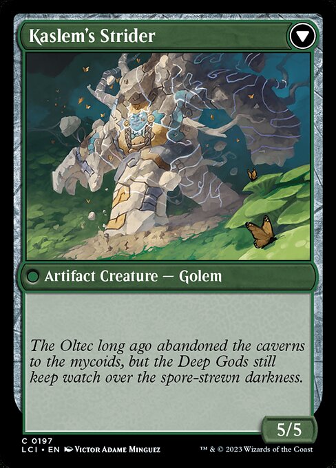 Magic the Gathering Card - Kaslem's Strider - MTG Circle