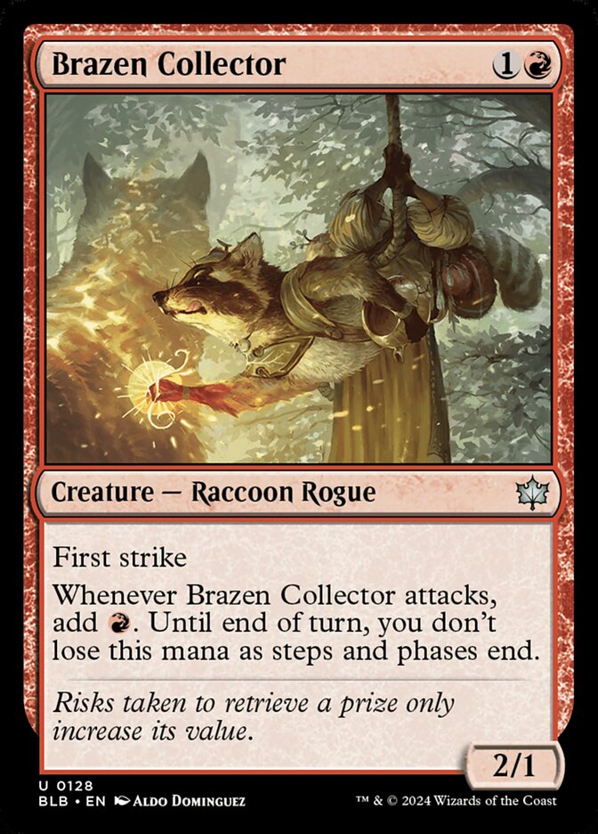 Magic the Gathering Card - Brazen Collector - MTG Circle