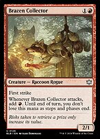 Magic the Gathering Card - Brazen Collector - MTG Circle