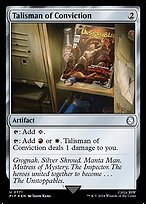 Magic the Gathering Card - Talisman of Conviction - MTG Circle