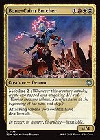 Magic the Gathering Card - Bone-Cairn Butcher - MTG Circle