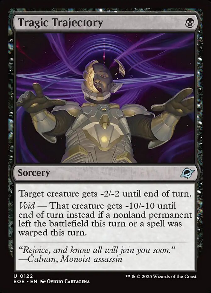 Magic the Gathering Card - Tragic Trajectory - MTG Circle