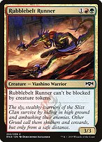 Magic the Gathering Card - Rubblebelt Runner - MTG Circle