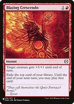 Magic the Gathering Card - Blazing Crescendo - MTG Circle