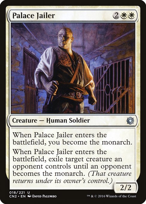 Magic the Gathering Card - Palace Jailer - MTG Circle