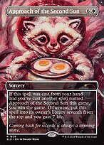 Magic the Gathering Card - Approach of the Second Sun - MTG Circle