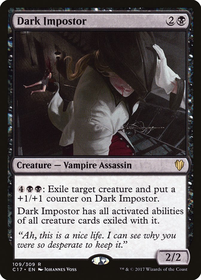 Magic the Gathering Card - Dark Impostor - MTG Circle