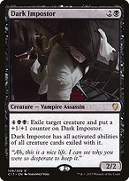 Magic the Gathering Card - Dark Impostor - MTG Circle