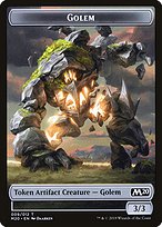 Magic the Gathering Card - Golem - MTG Circle