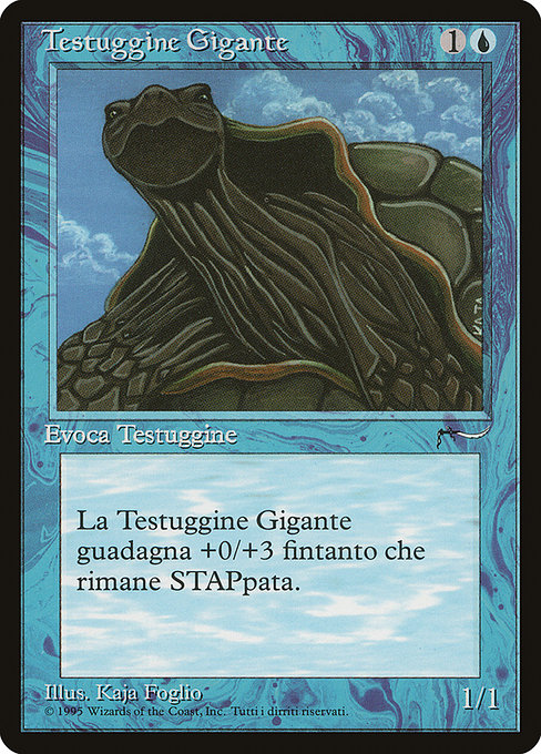 Magic the Gathering Card - Giant Tortoise - MTG Circle