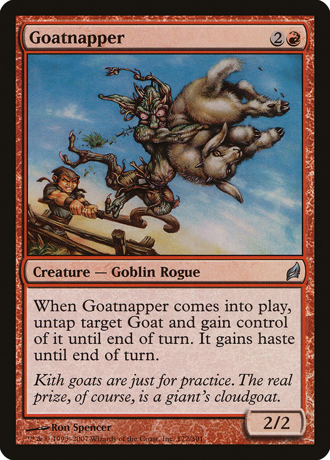 Magic the Gathering Card - Goatnapper - MTG Circle