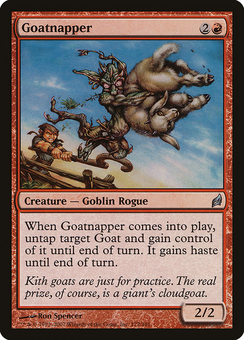 Magic the Gathering Card - Goatnapper - MTG Circle