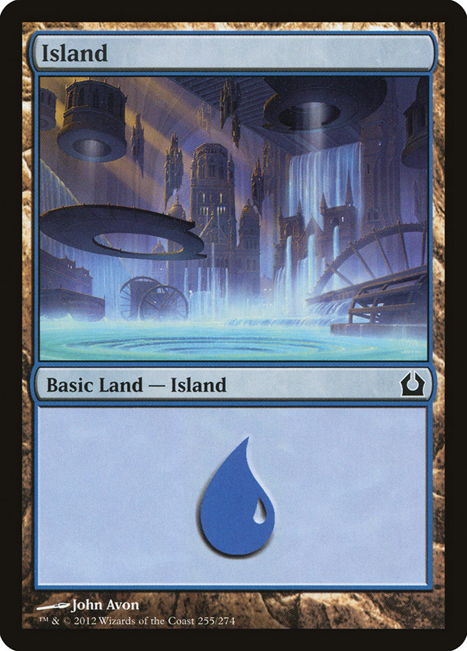 Magic the Gathering Card - Island - MTG Circle